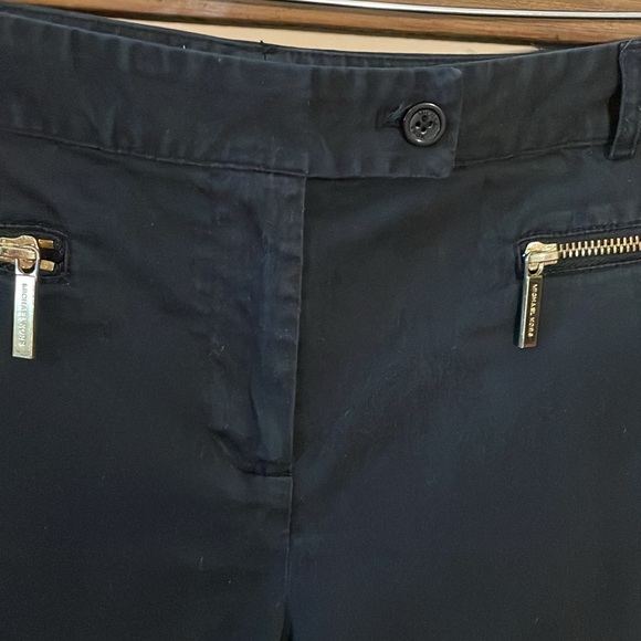 Michael Michael Kors Black Zipper Shorts Size 14 - Picture 7 of 13